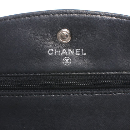 Chanel Caviar Wallet on Chain WOC Black 5 of 8