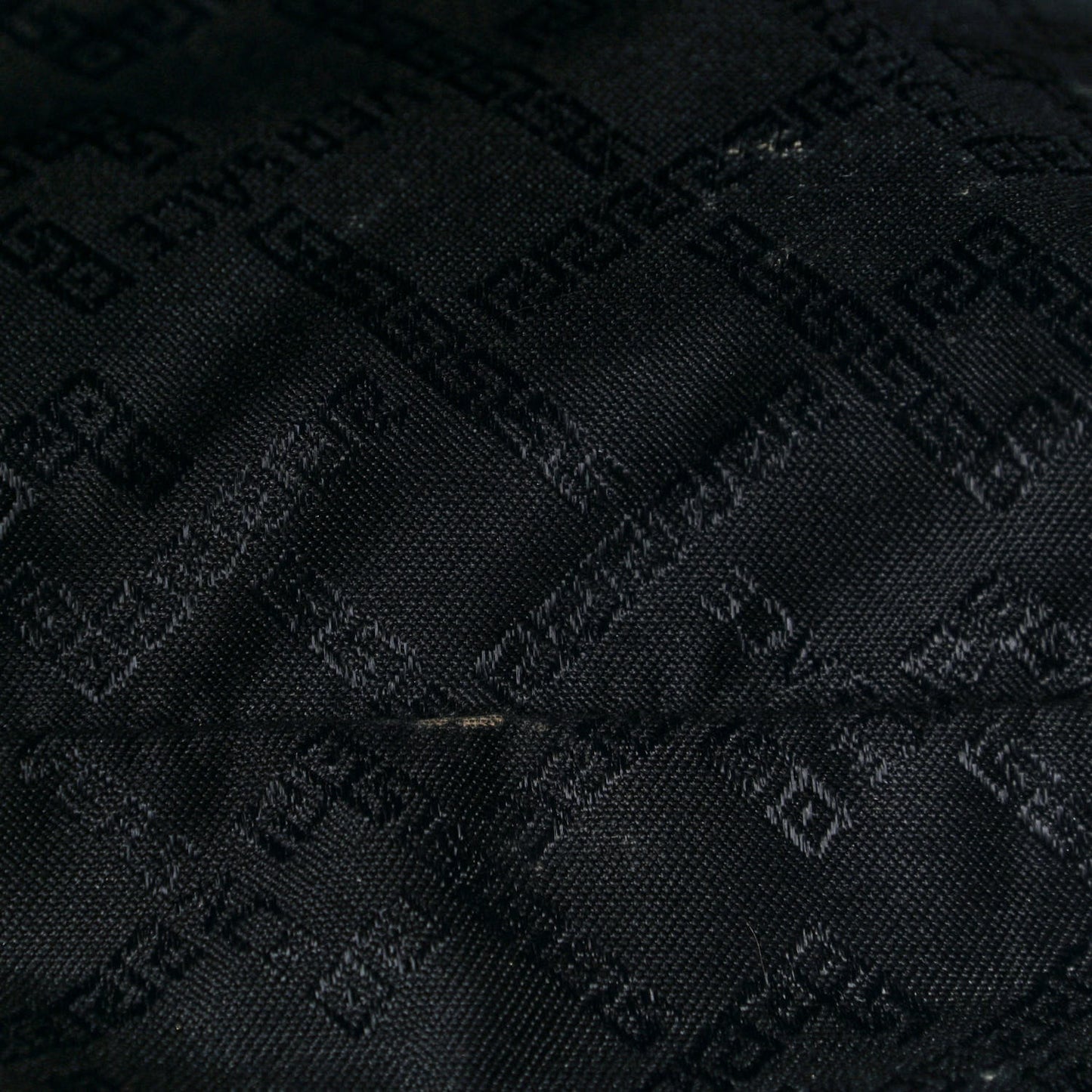 Grained Calfskin Medusa Messenger Bag Black