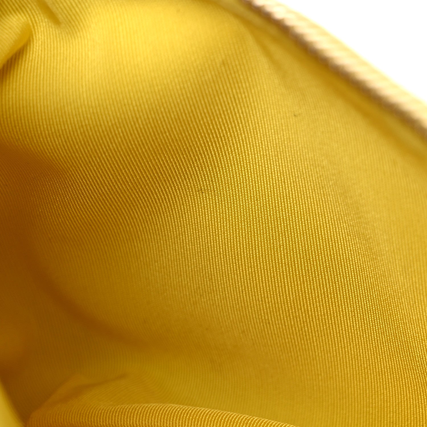 Chanel Lambskin Quilted Waist Belt Bag Yellow 12 of 14
