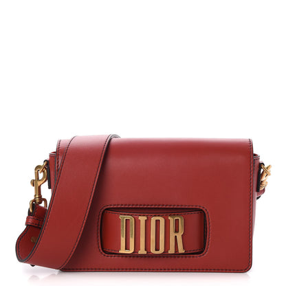 Christian Dior Smooth Calfskin Dio(r)evolution Flap Bag Red 1 of 8