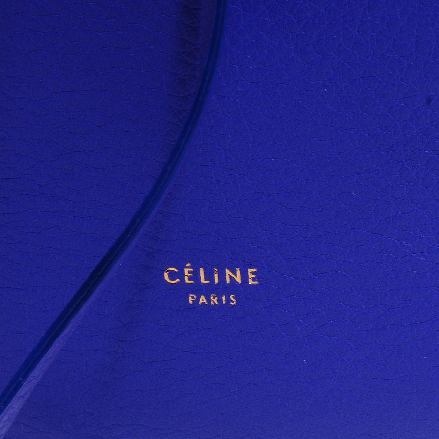 Celine Supple Calfskin Small Hobo Indigo 9 of 9