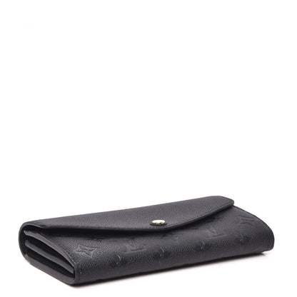 Louis Vuitton Empreinte Sarah Wallet NM Black 4 of 8