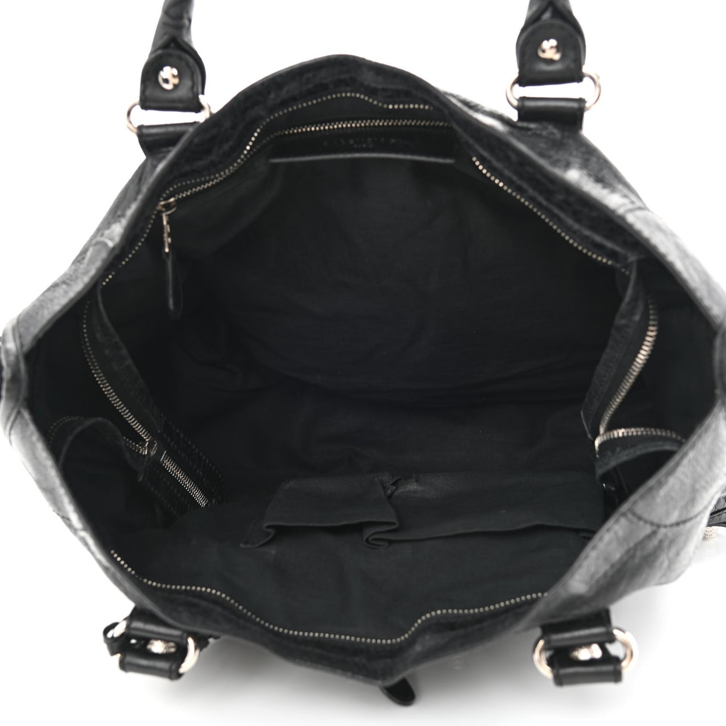 Agneau Giant 12 Silver Hardware City Black