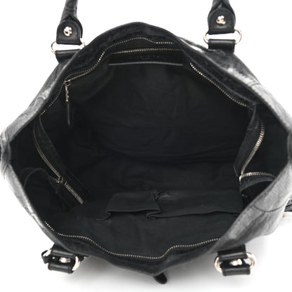 Balenciaga Agneau Giant 12 Silver Hardware City Black 6 of 13