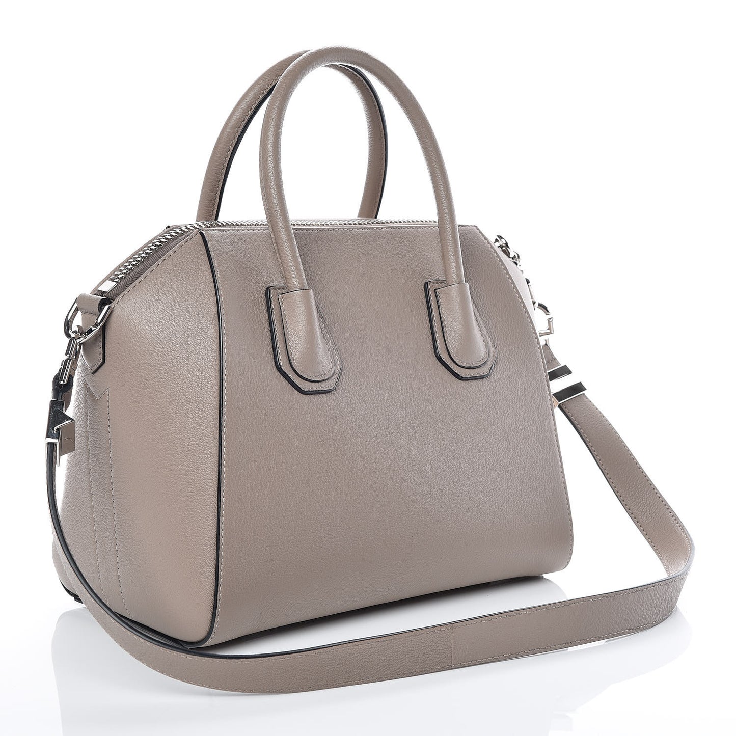 Sugar Goatskin Small Antigona Mastic