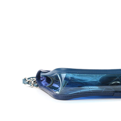 Chanel PVC Lambskin Stitched Mini Coco Splash Flap Blue 6 of 7