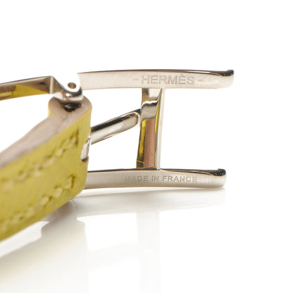 Hermes Epsom Behapi Double Tour Bracelet S Soufre Etoupe 6 of 6