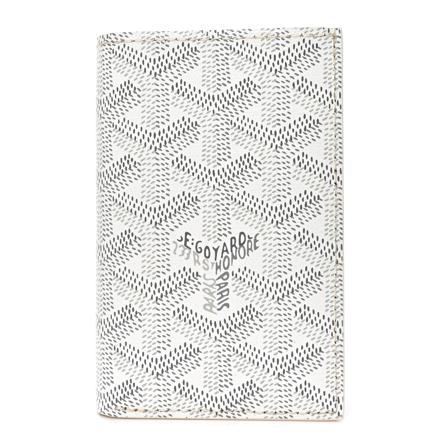 Goyard Goyardine Saint Pierre Card Holder White 1 of 7