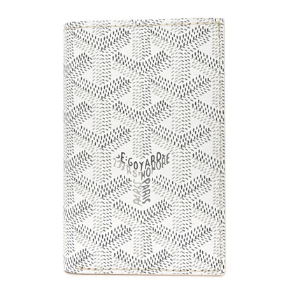 Goyard Goyardine Saint Pierre Card Holder White 1 of 7