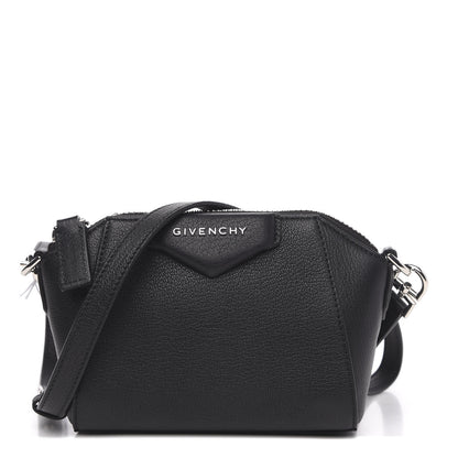 Givenchy Sugar Goatskin Nano Antigona Black 1 of 8