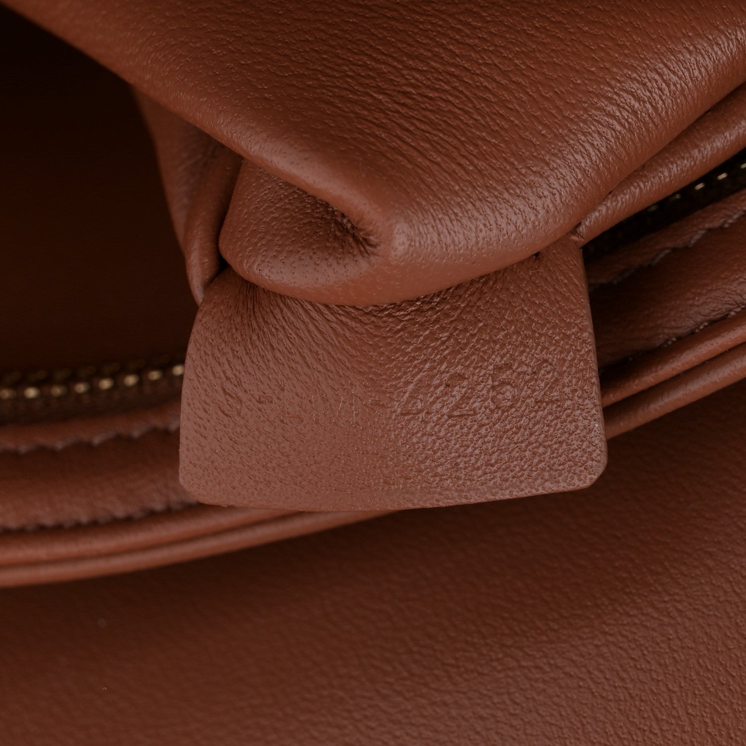 Celine Calfskin Triomphe Canvas Teen Triomphe Bag Tan 7 of 12