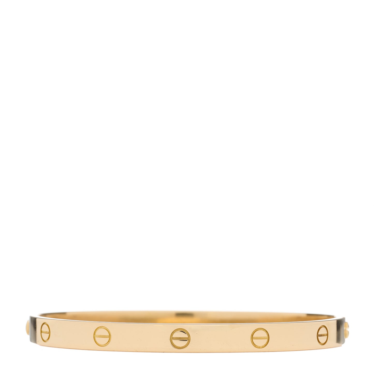 18K Yellow Gold LOVE Bracelet 21
