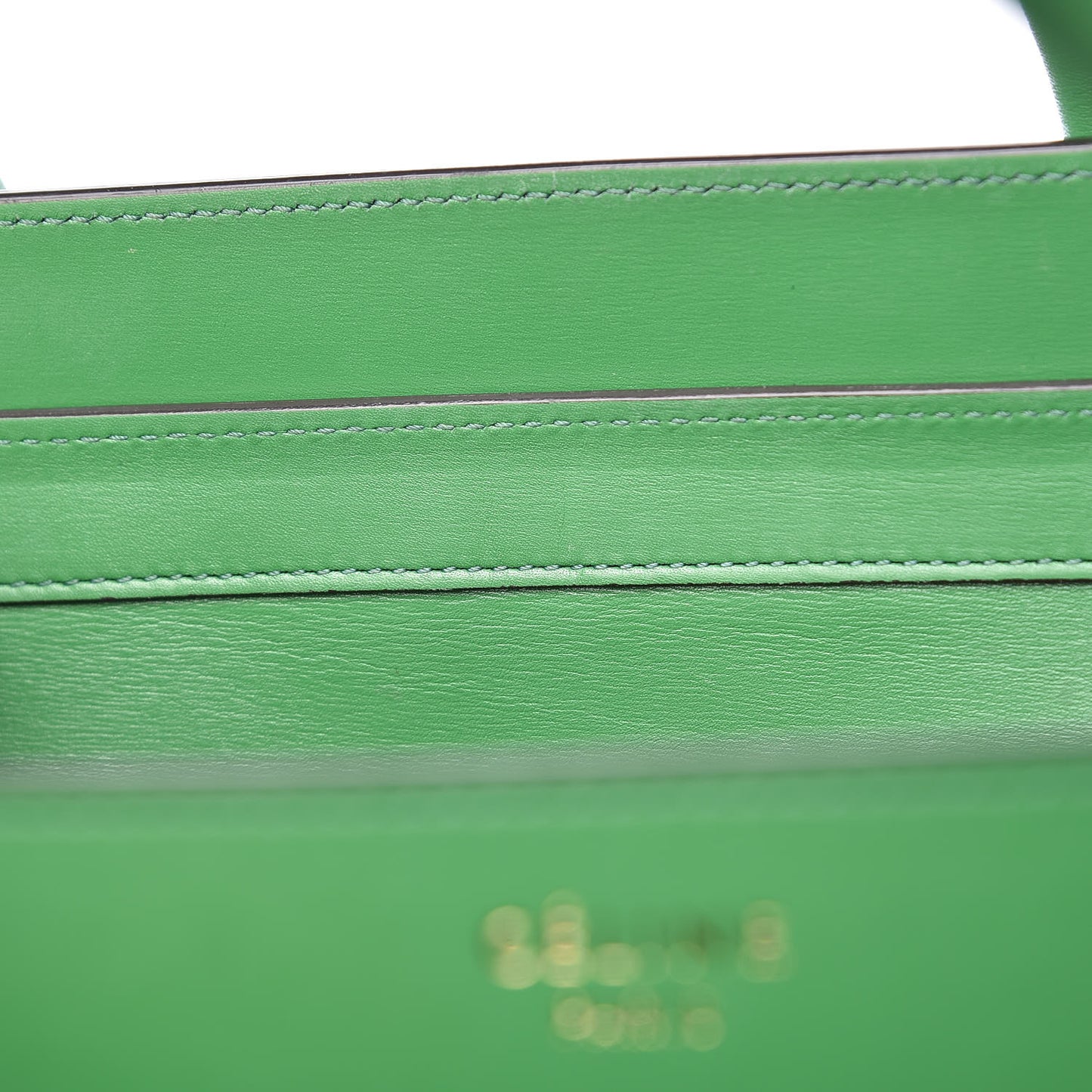 Palmelato Calfskin Micro Luggage Grass