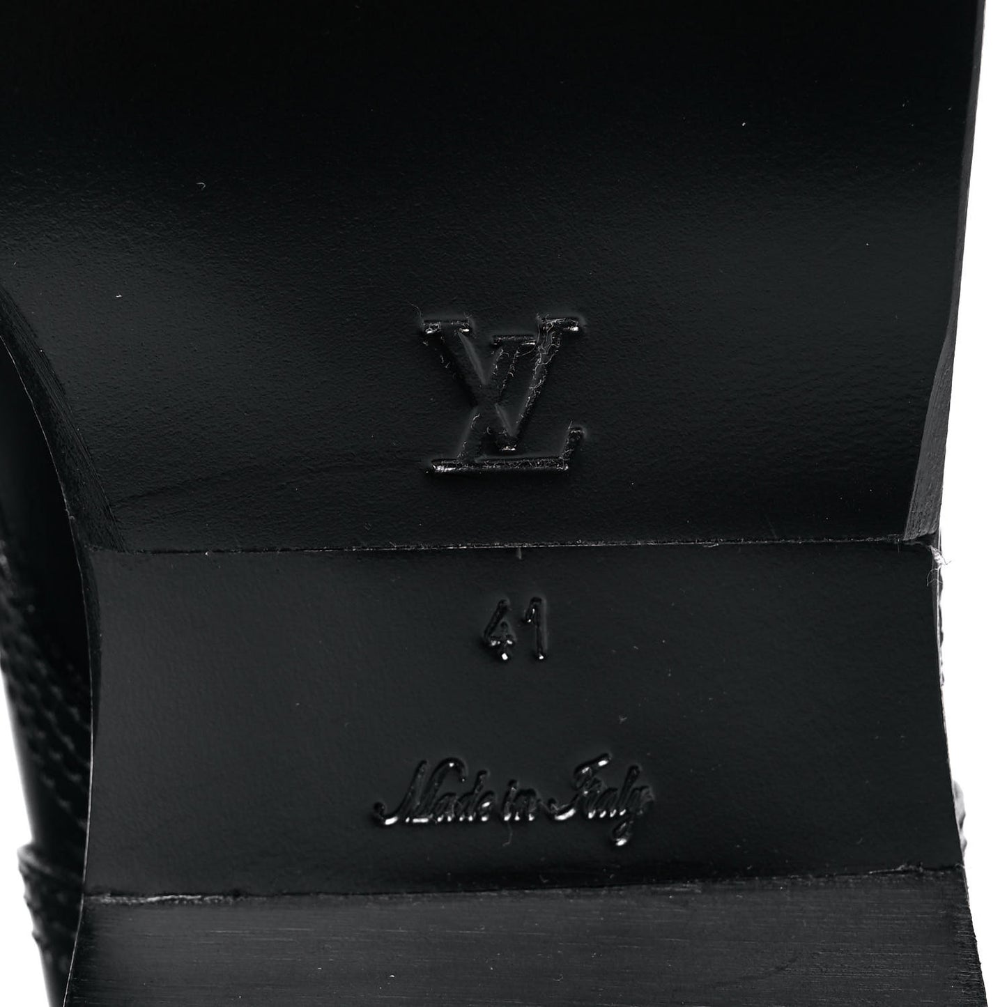 Calfskin Monogram Metropolis Flat Ranger Boots 41 Black