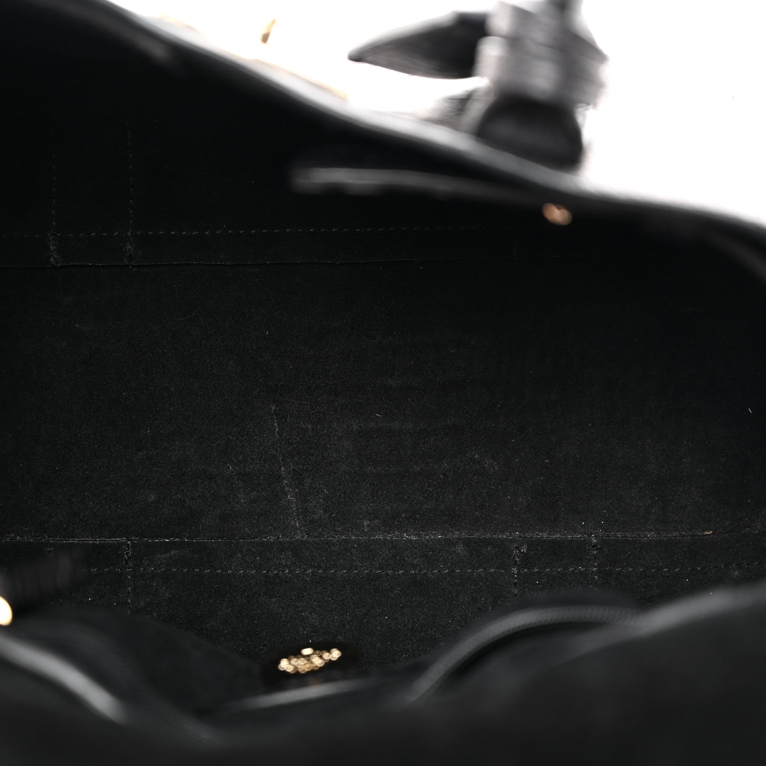 Mulberry Calfskin Crocodile Embossed Small Bayswater Satchel Black 5 of 14