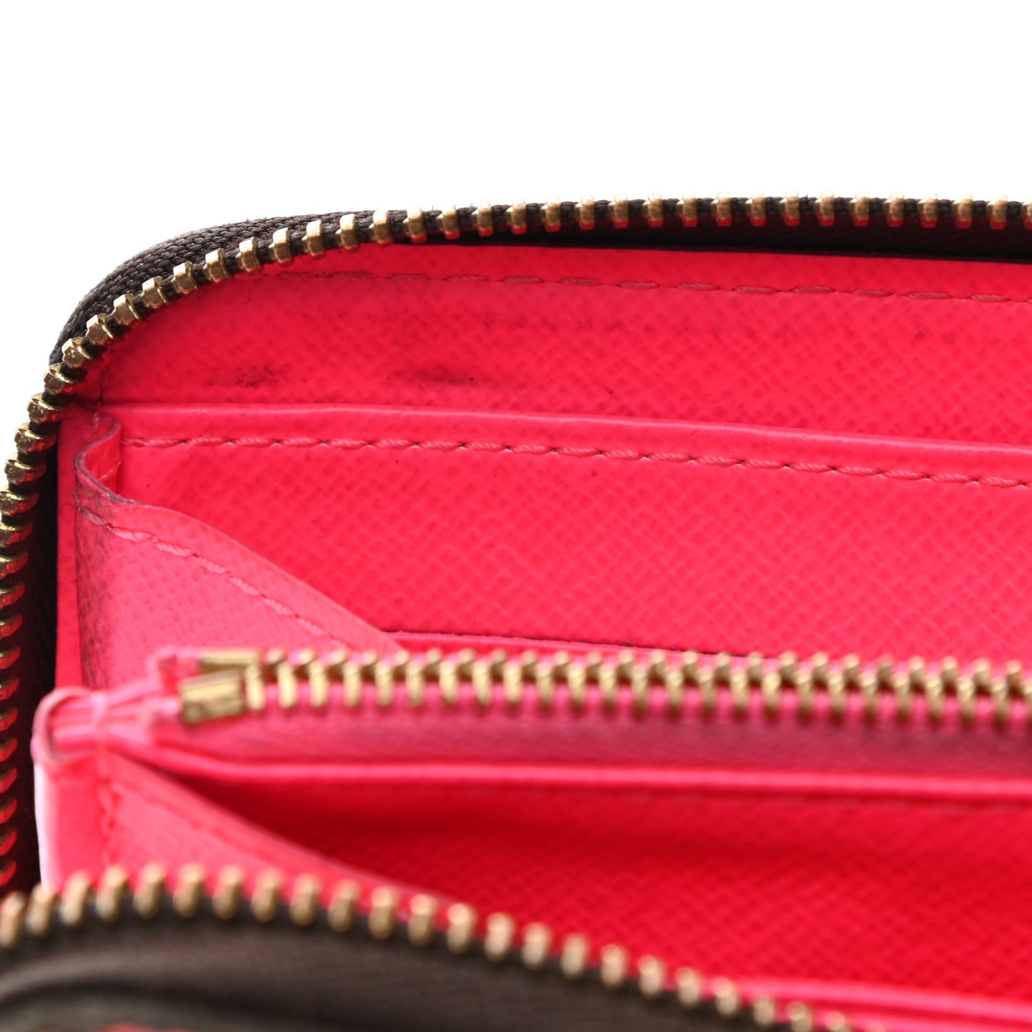 Monogram Graffiti Zippy Wallet Fuchsia