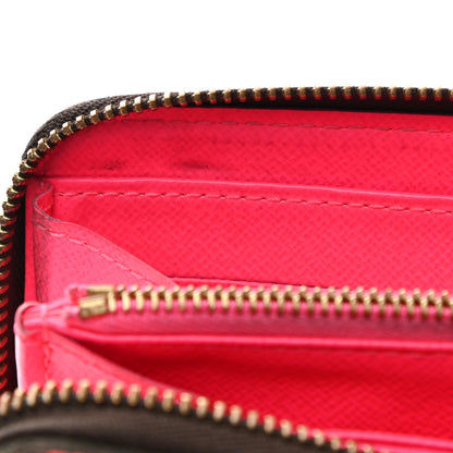 Louis Vuitton Monogram Graffiti Zippy Wallet Fuchsia 8 of 11