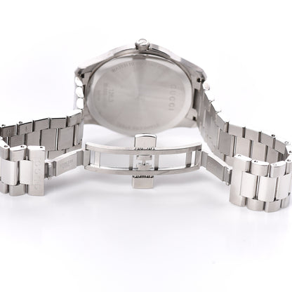 Gucci Stainless Steel 40mm G-Timeless Quartz Watch Brown 6 of 7