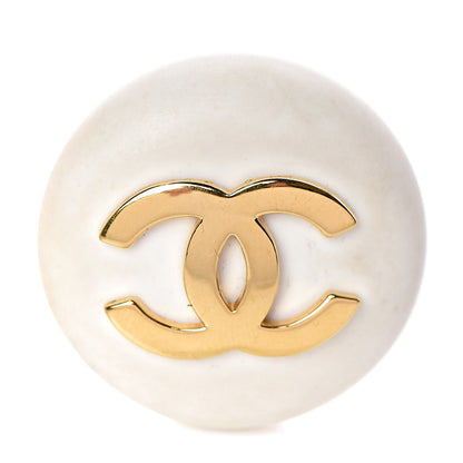 Chanel CC Clip On Earrings Gold 4 of 7