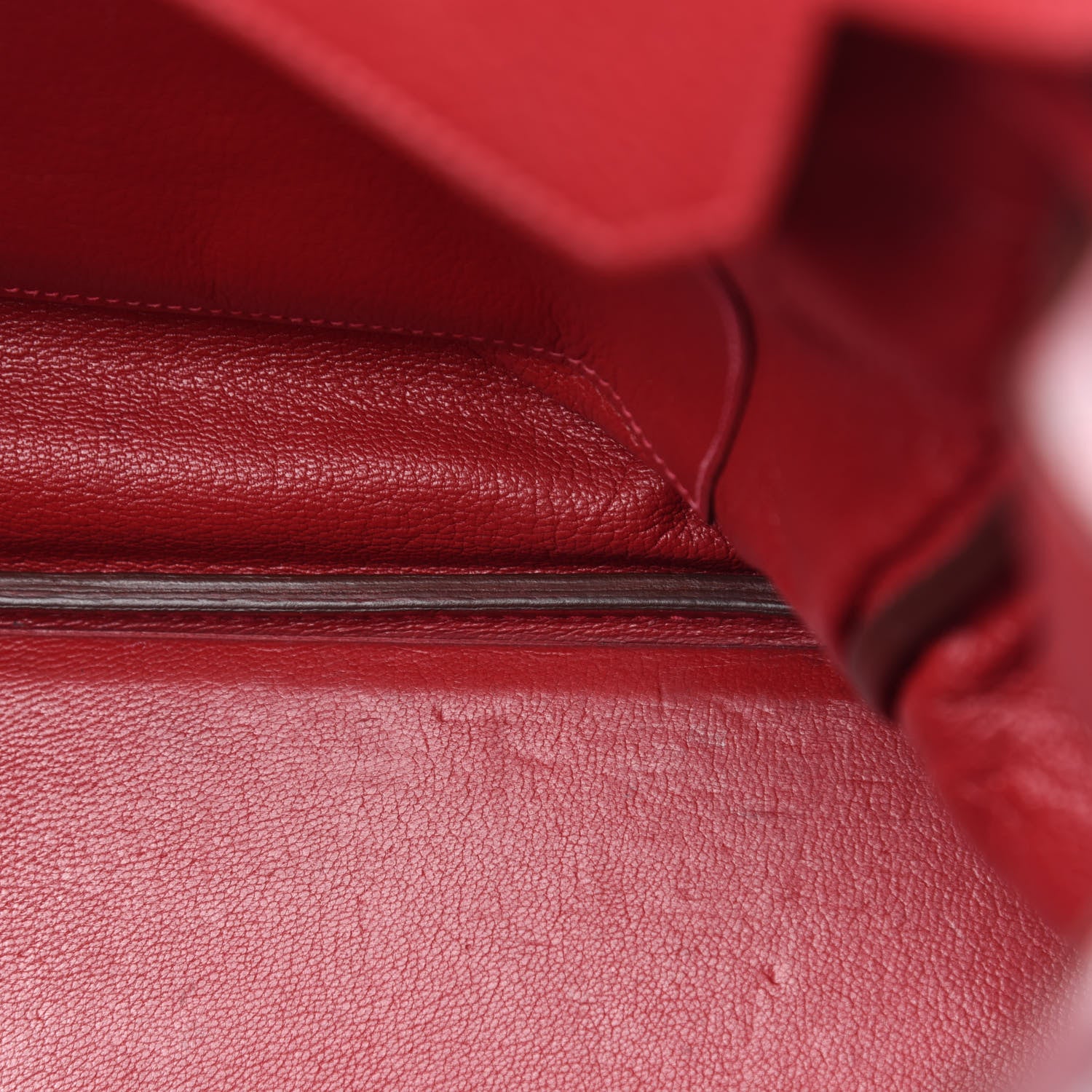 Hermes Taurillon Clemence Birkin 40 Rouge Casaque 16 of 21