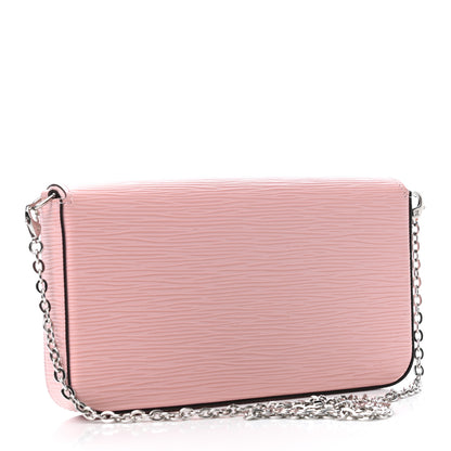 Louis Vuitton Epi Pochette Felicie Rose Ballerine 2 of 4