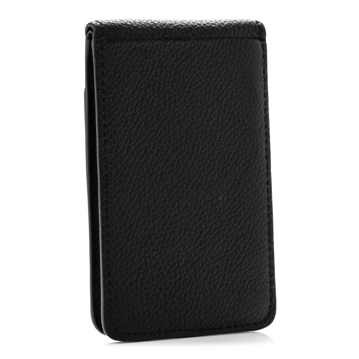 Monogram Midnight Compact Magnet Card Holder Black