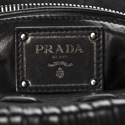 Prada Napa Knit Tote Corteccia 6 of 12