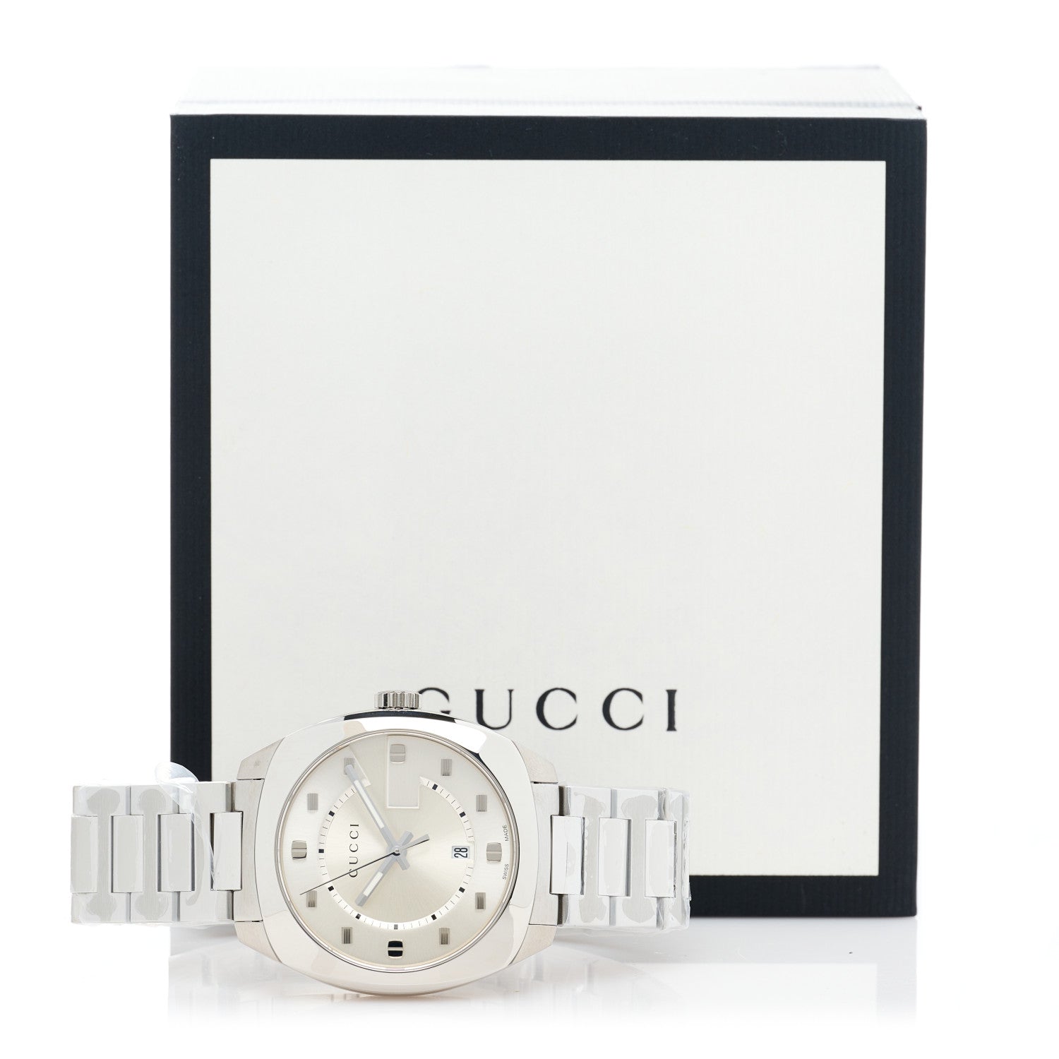 Gucci Stainless Steel 41mm GG2570 Quartz Watch 5 of 5
