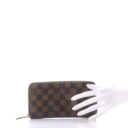 Louis Vuitton Damier Ebene Zippy Wallet 2 of 15