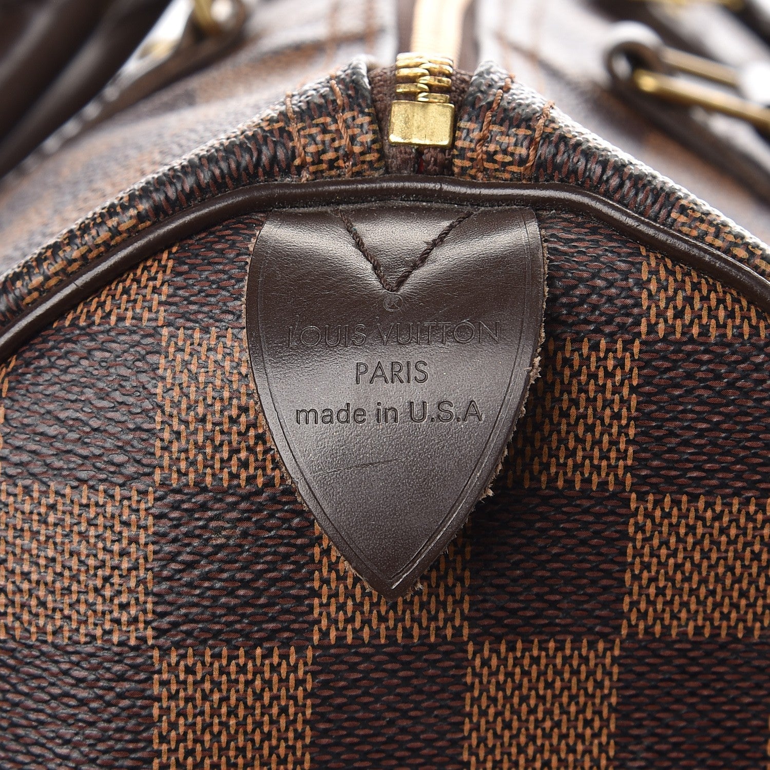 Louis Vuitton Damier Ebene Speedy 35 7 of 15