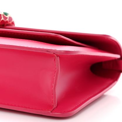 Bulgari Calfskin Serpenti Forever East West Shoulder Bag Pink 11 of 16