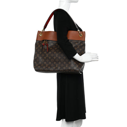 Louis Vuitton Monogram Tuileries Hobo Caramel 2 of 10