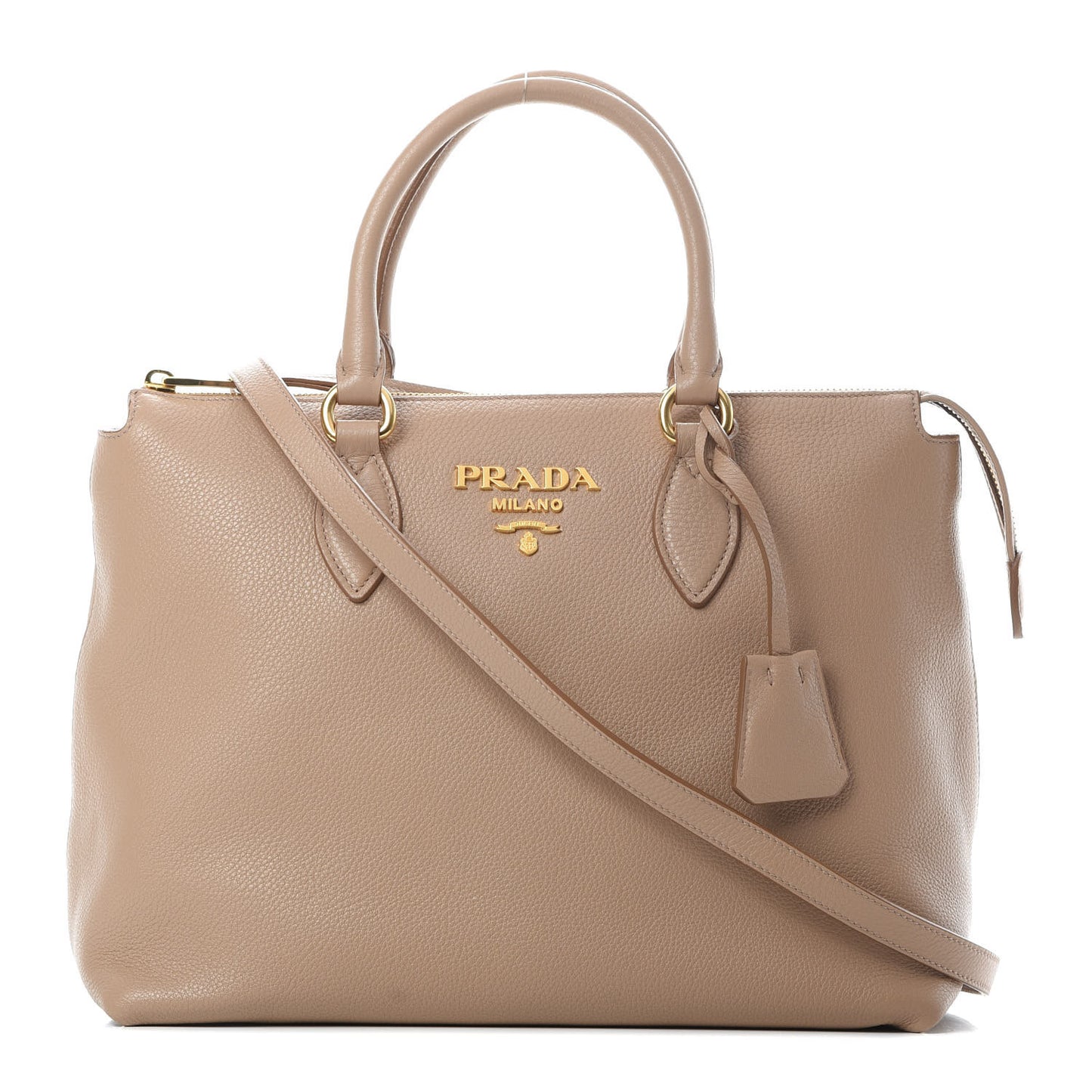 Vitello Phenix Satchel Cammeo