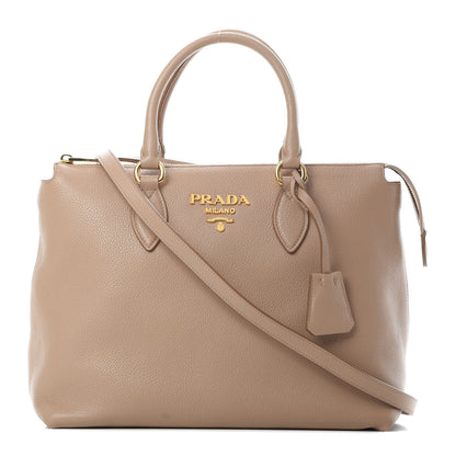 Prada Vitello Phenix Satchel Cammeo 1 of 11