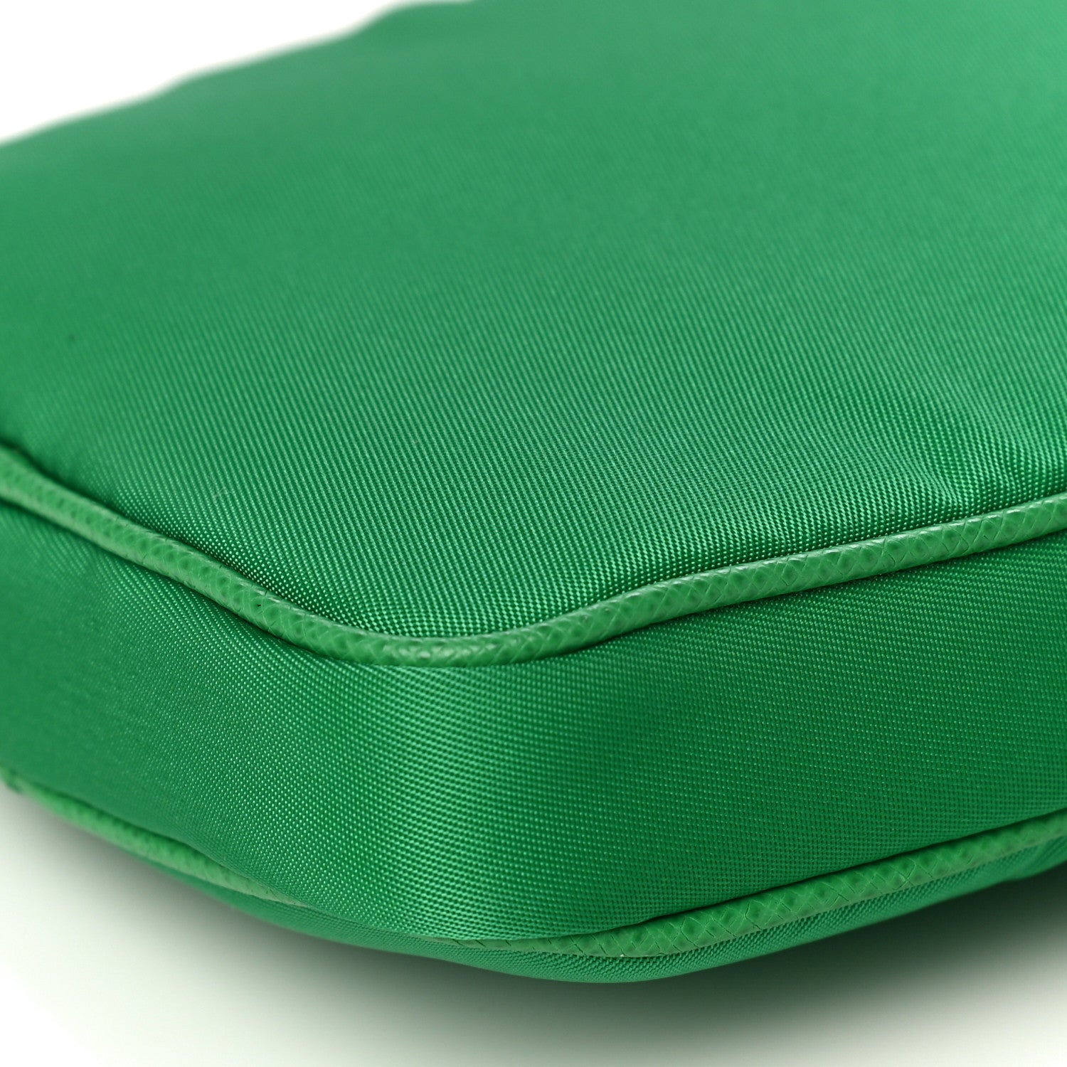 Prada Tessuto Nylon Phone Case Crossbody Bag Menta 8 of 9