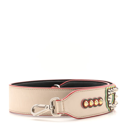 Fendi Vitello Dolce Fun Fair Metal Studded Strap You Camelia Multicolor 1 of 5