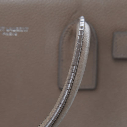 Saint Laurent Grained Calfskin Baby Sac De Jour Dark Beige 15 of 16