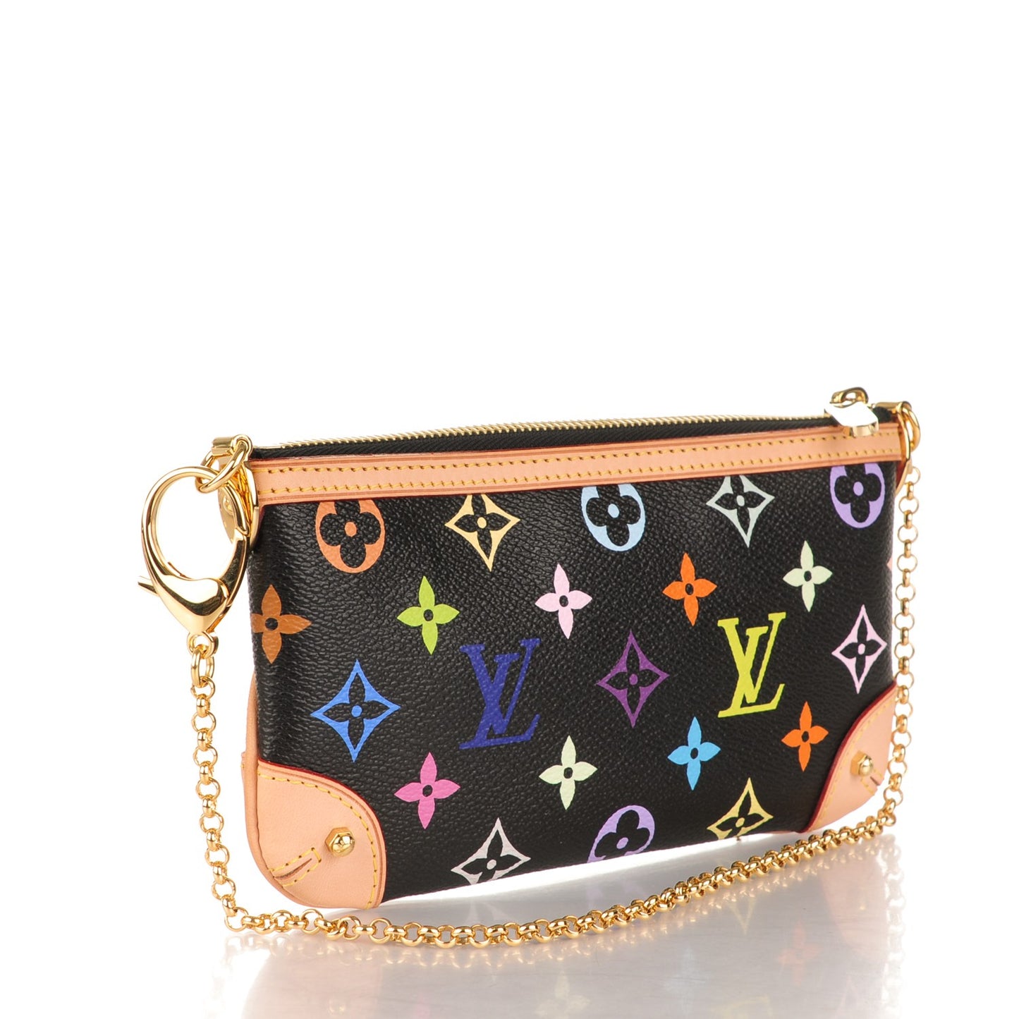 Monogram Multicolor Pochette Milla MM Black