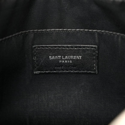 Saint Laurent Lambskin Monogram Small Lou Camera Bag Black 6 of 15
