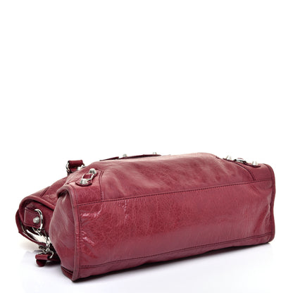 Balenciaga Agneau Giant 12 Silver Hardware City Cassis 4 of 9