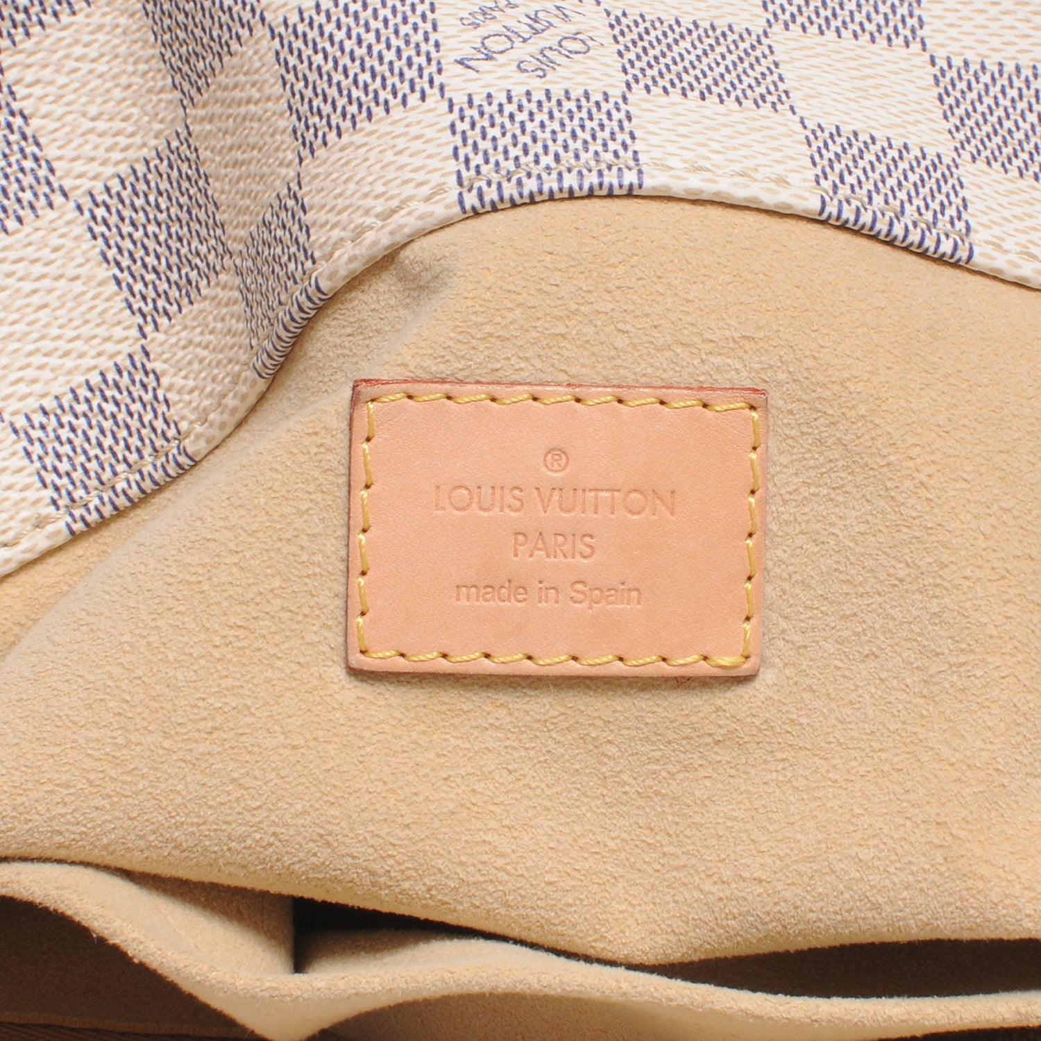 Louis Vuitton Damier Azur Artsy MM 6 of 7
