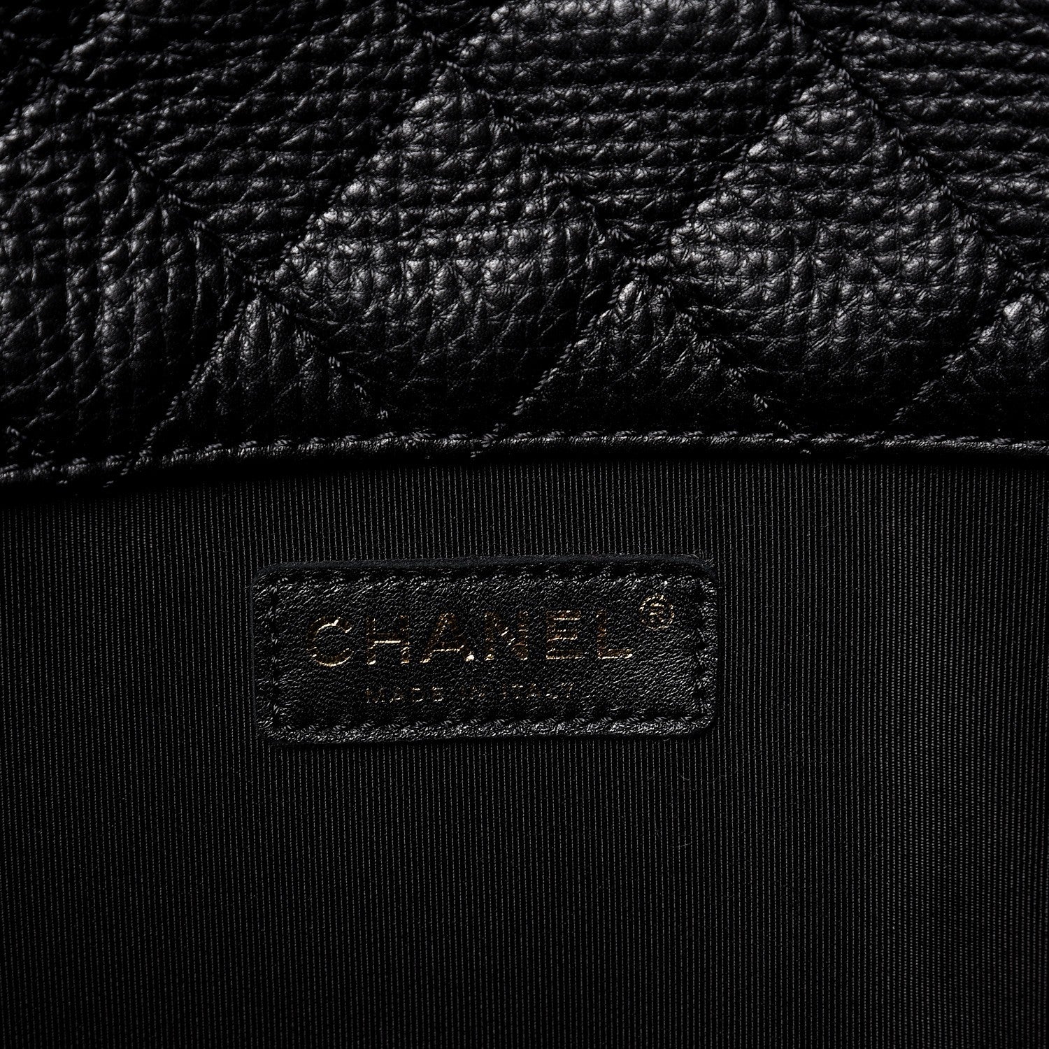 Chanel Calfskin Quilted XXL Travel Flap Bag Black 6 of 8