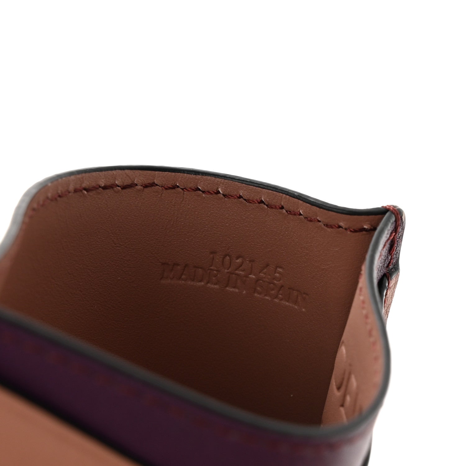Loewe Calfskin Puzzle Colorblock Card Holder Multicolor 7 of 8