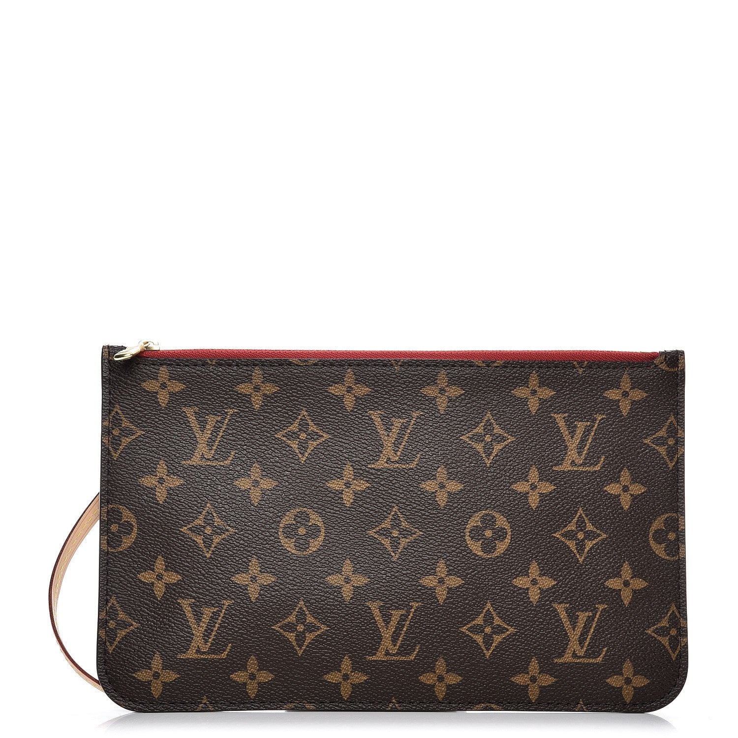Louis Vuitton Monogram Neverfull MM GM Pochette Cherry 1 of 7