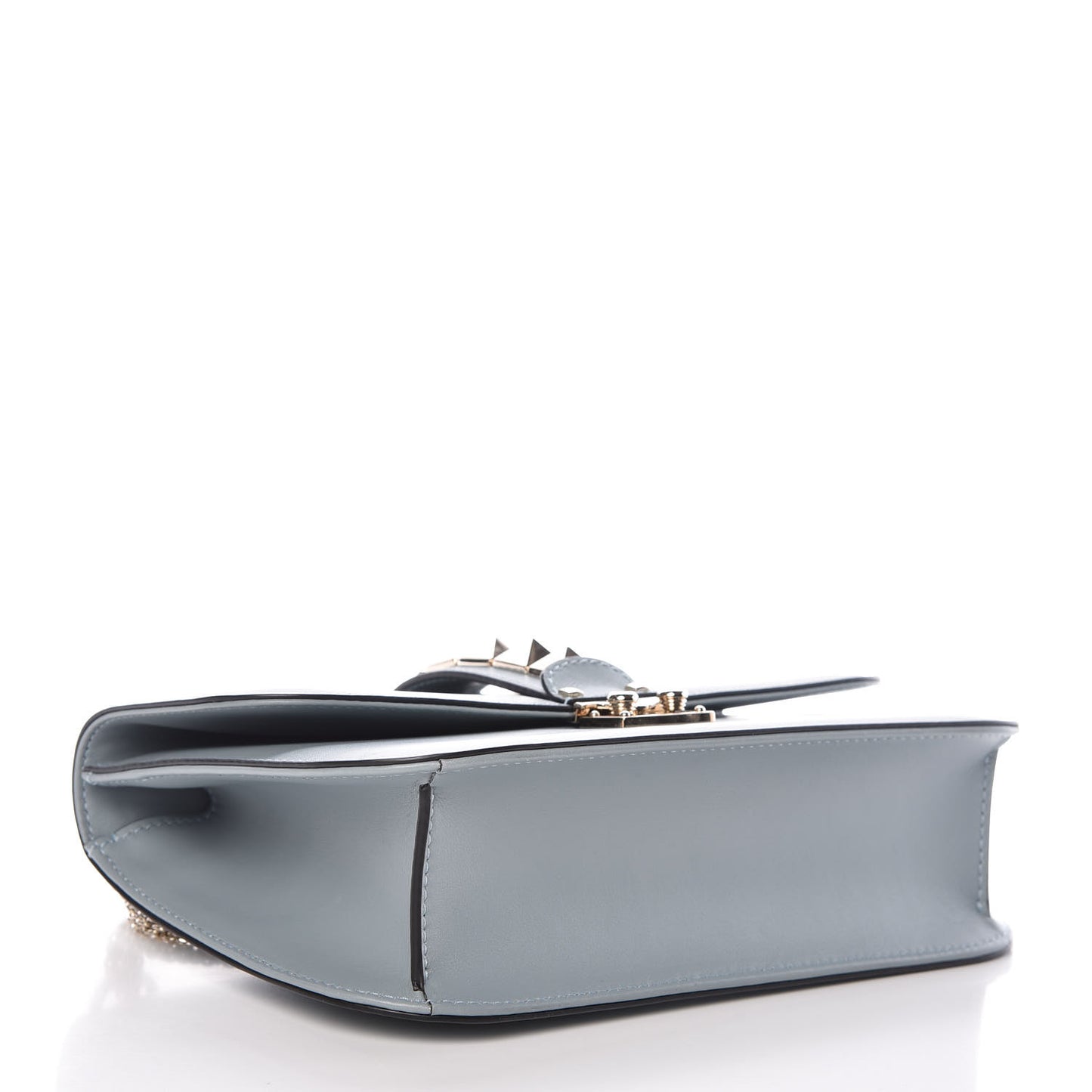 Vitello Medium Glam Lock Rockstud Flap Nube