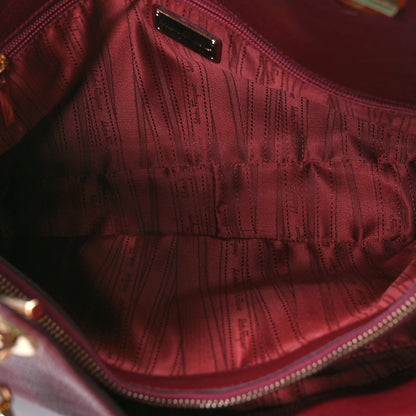 Salvatore Ferragamo Buffalo Betulla Tote Bordeaux 5 of 11