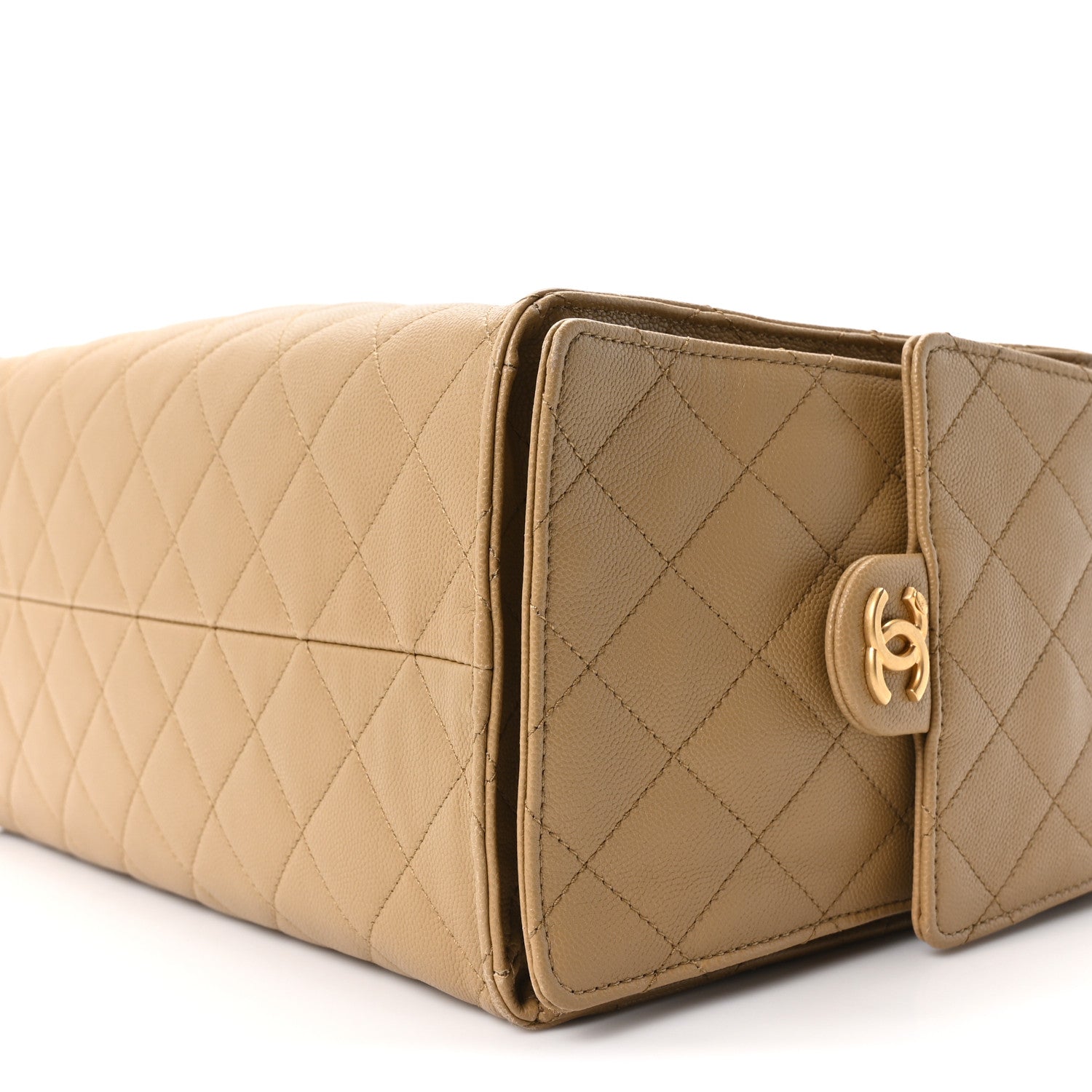 Chanel Caviar Quilted Medium Chanel 25 Handbag Dark Beige 11 of 11