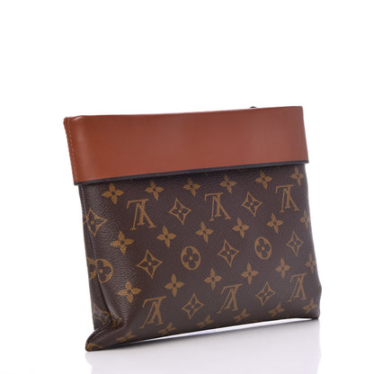 Louis Vuitton Monogram Tuileries Pochette Caramel 3 of 12
