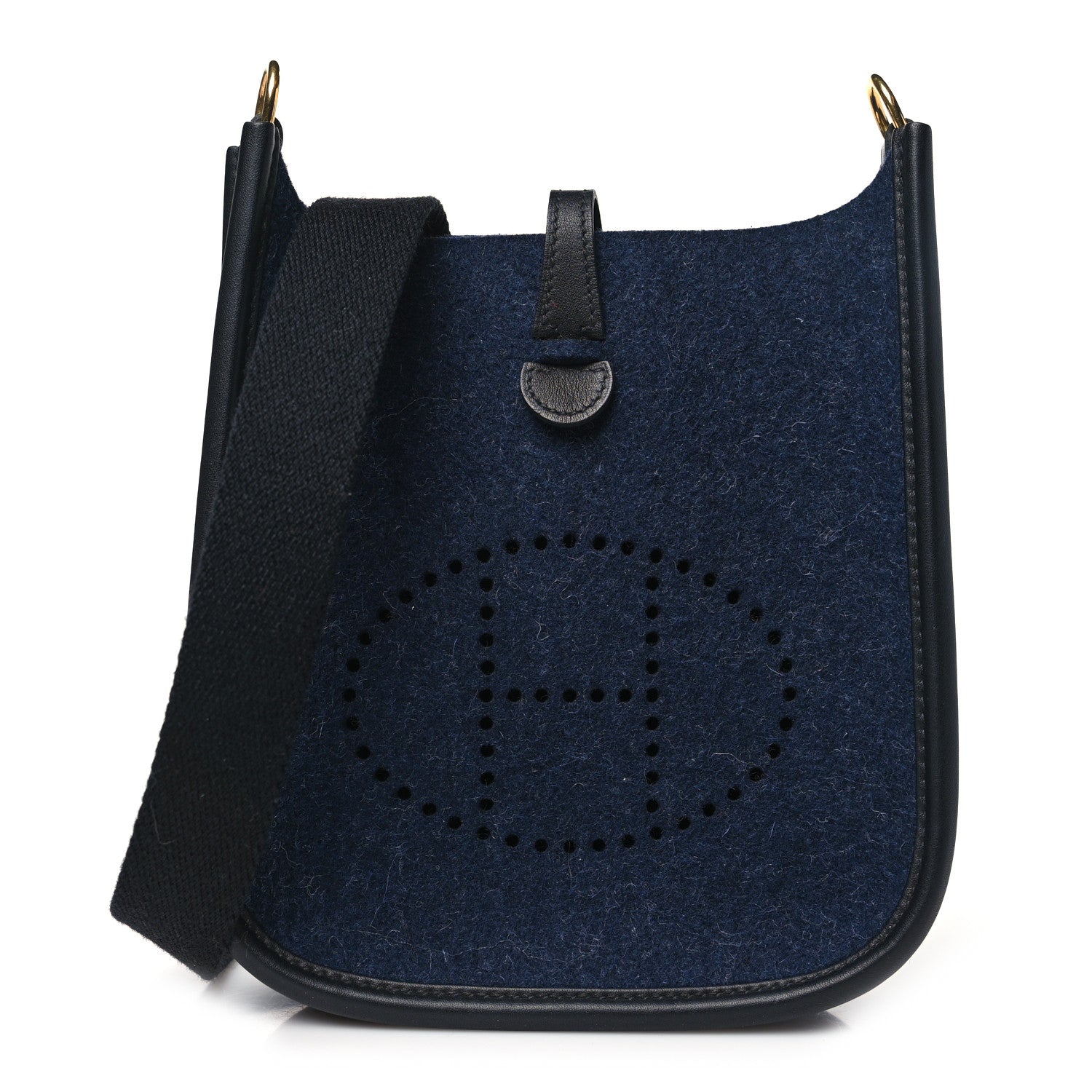 Hermes Feutre Swift Evelyne TPM Bleu Nuit Black 1 of 11