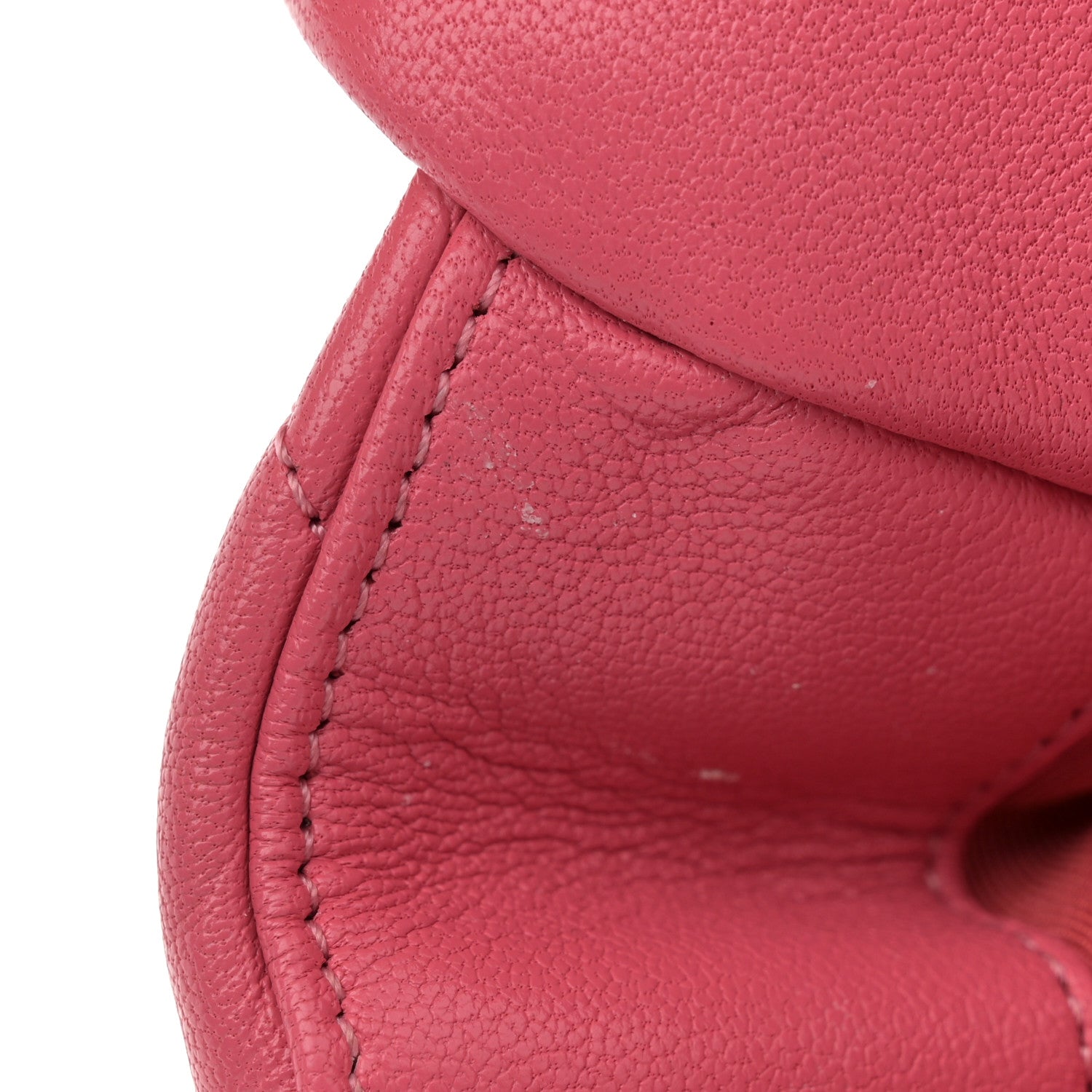 Chanel Lambskin Quilted Large Chanel 19 Flap Dark Pink 13 of 19